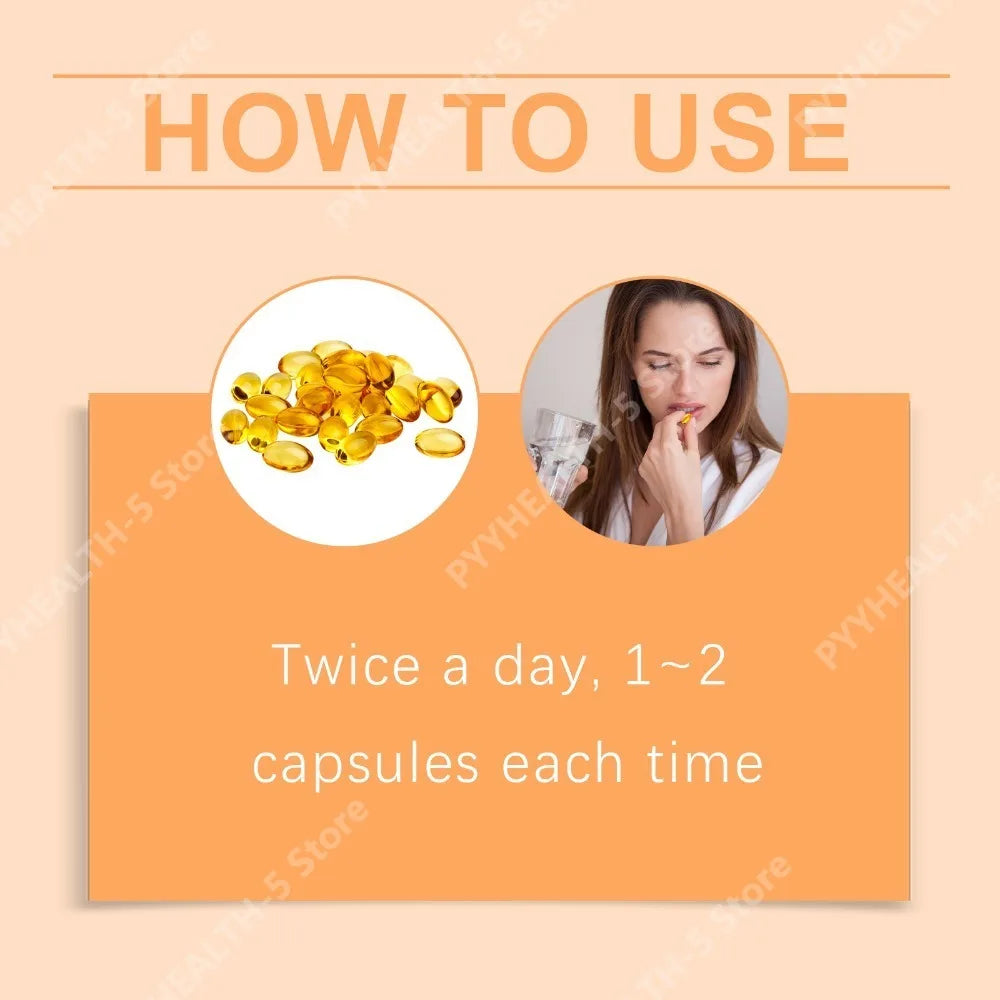 Vitamin E & D Capsules – Antioxidant Immune Support 60ct Vitamin Supplement Qst