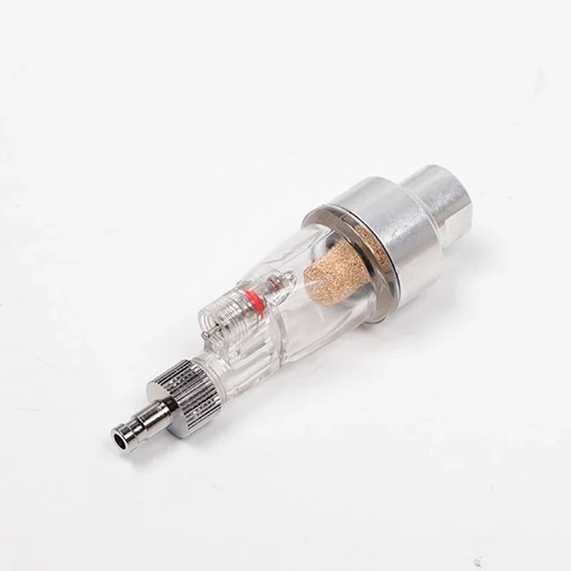 Airbrush In-Line Air Filter & Water Moisture Trap | 1/8" BSP Airbrush Accessory Qme