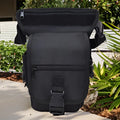 Tactical Thigh Leg Bag | Multi-Pocket EDC Molle Waist Pack Tactical Leg Bag Qme black