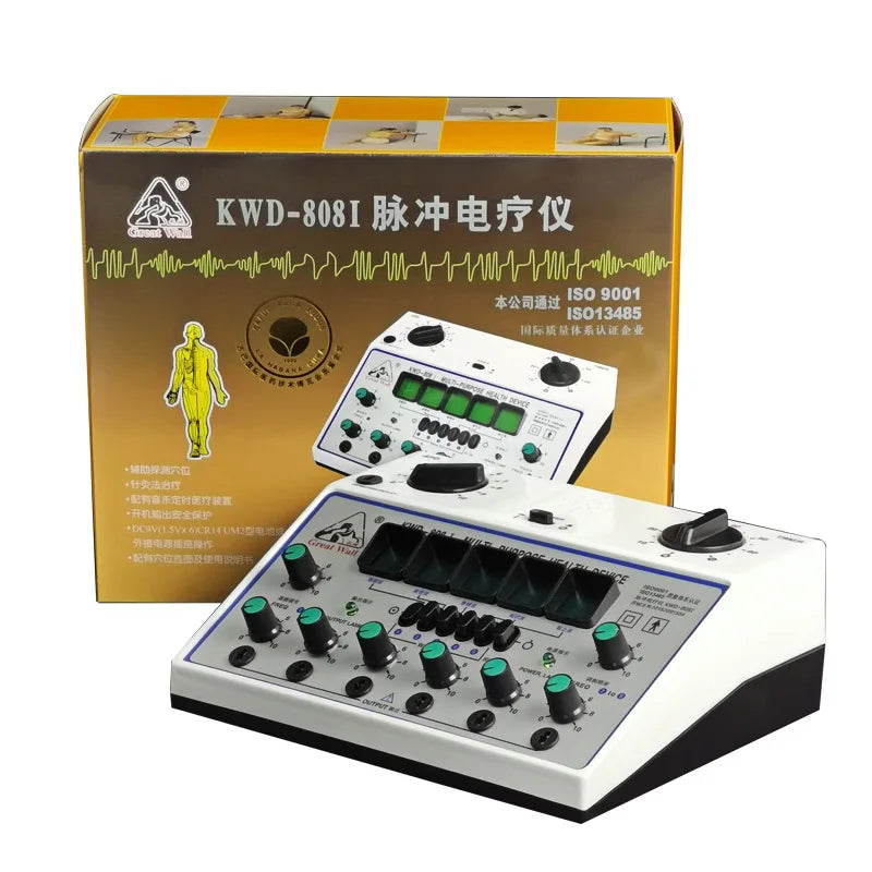 KWD808-I Electric Acupuncture Stimulator 6 Channel Massager Electric Acupuncture Stimulator Qst