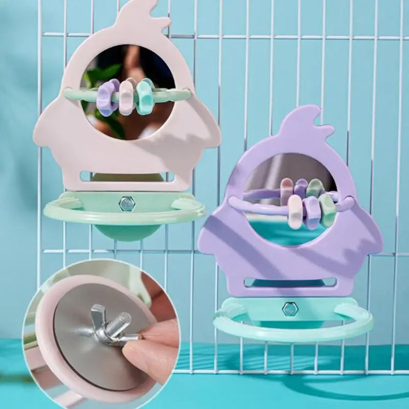 Parrot Gnawing Stand Pole Bird Toy | Birdcage Accessory Bird Cage Toy Qme