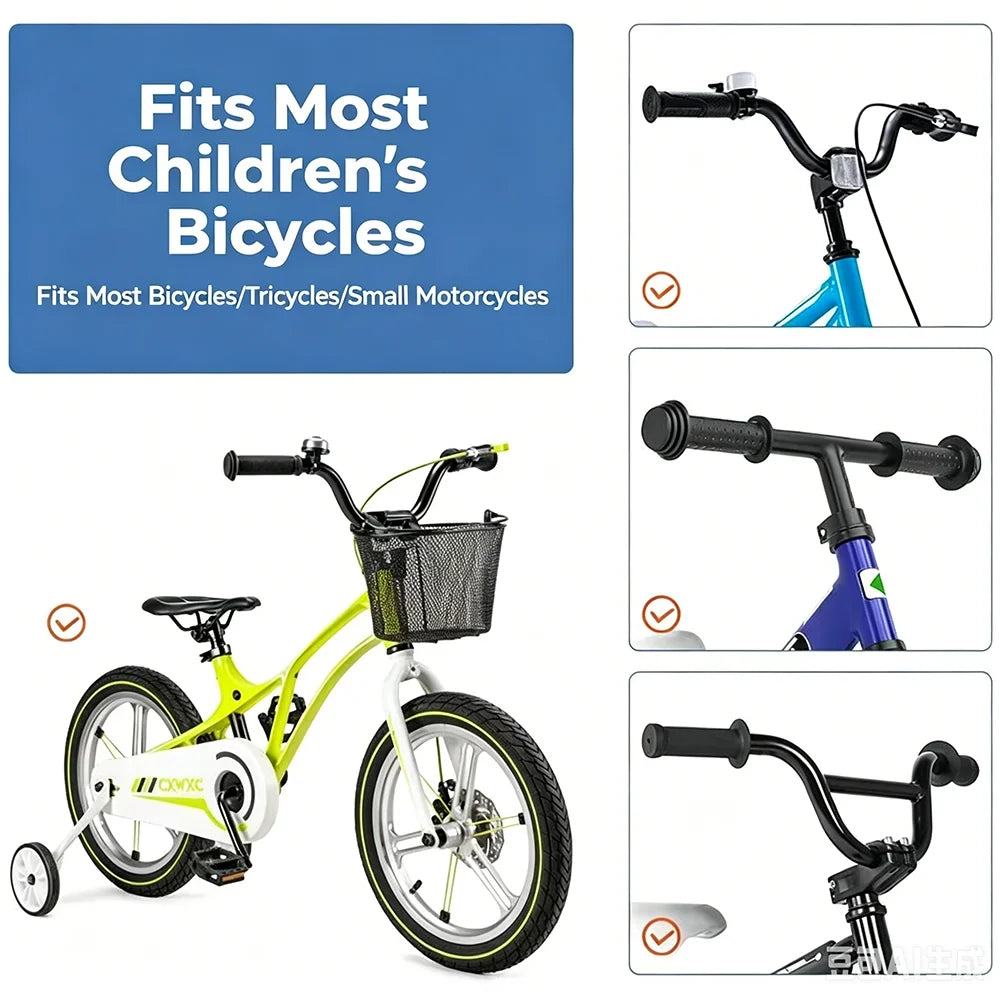 Large Capacity Detachable Metal Front Bike Basket Front Bike Basket Qme