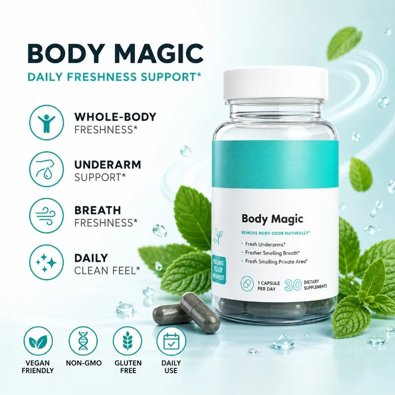 Chlorophyll Capsules Parsley & Peppermint | Vegan 30ct Herbal Supplement Qst