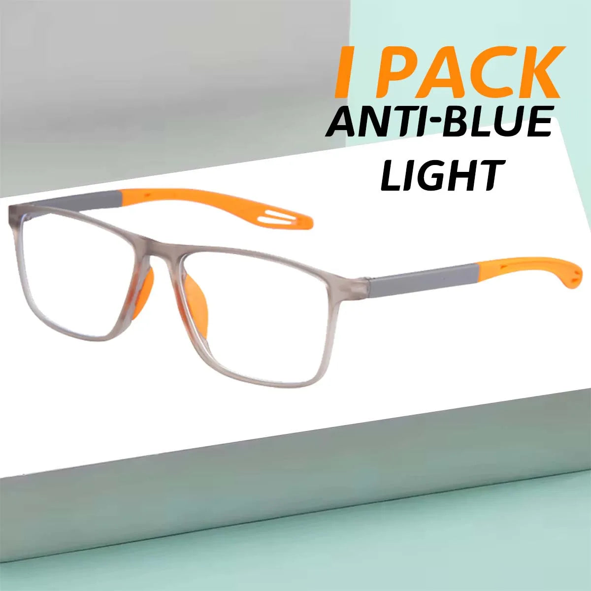 VOPHA TR90 Men's Reading Glasses Anti Blue Light +1.0–+3.0 Reading Glasses Qst