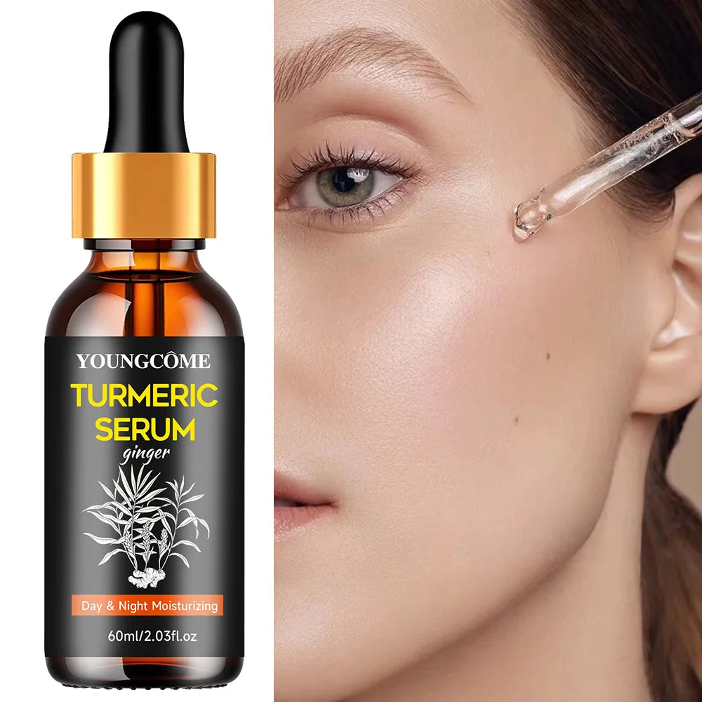 YOUNGCOME Turmeric Face Serum – Brightening Anti-Aging Essence Face Serum Qst