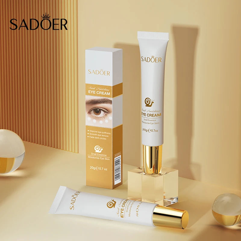 Snail Extract Eye Cream – Brightening, Firming & Moisturizing Eye Cream Qst