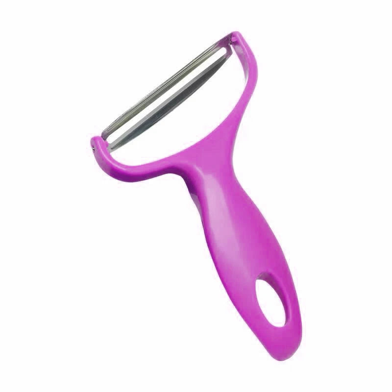 Vegetable Slicer & Peeler – Stainless Steel Grater Tool Vegetable Slicer Peeler Qst purple