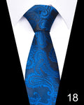 VanGise 100% Silk Printed Necktie for Men – 46 Colors Silk Necktie Qme 18 China Mainland