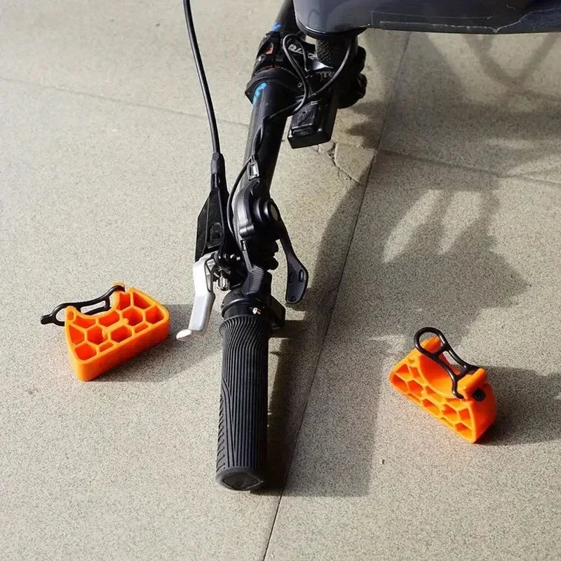 Bike Handlebar Repair Stand Non-Slip Support Bracket MTB Handlebar Repair Bracket Qme