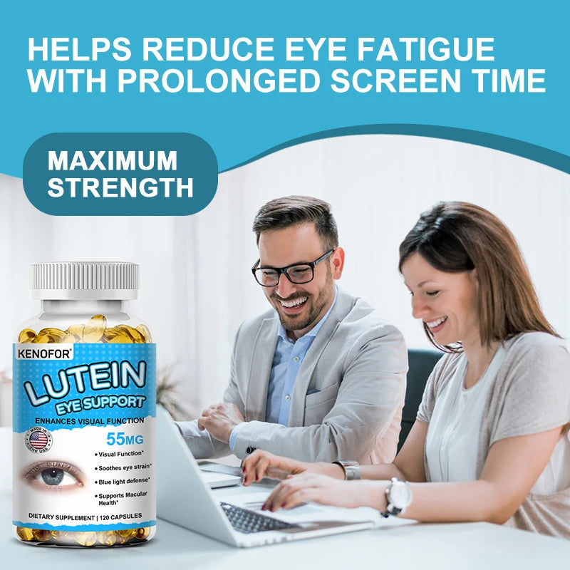 Kenofor Lutein Supplement – Antioxidant Eye Support Capsules Eye Support Supplement Qst