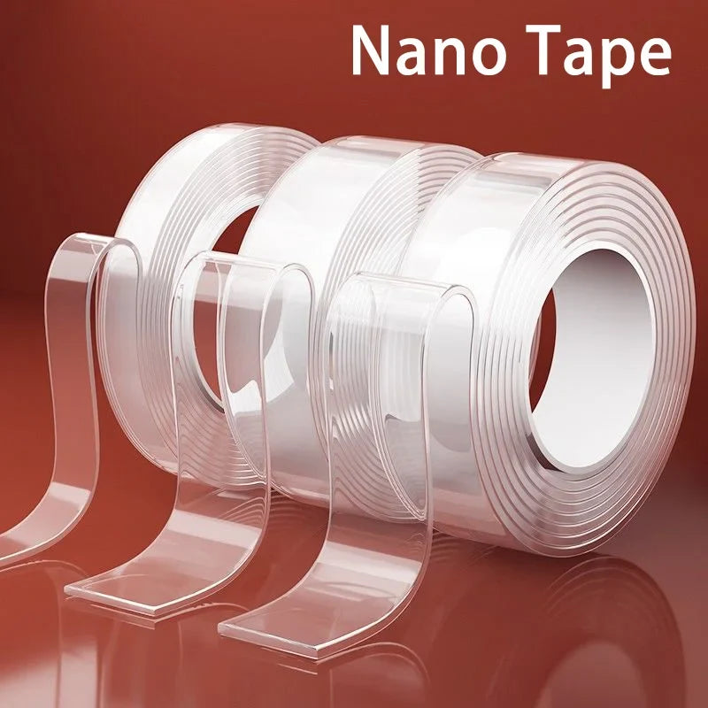 Ultra-Thick Nano Tape – Transparent, Traceless & Waterproof Double-Sided Nano Tape Qme