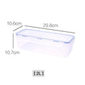 Airtight Bread Box with Lid | BPA-Free Plastic Loaf Container Bread Storage Box Qme M