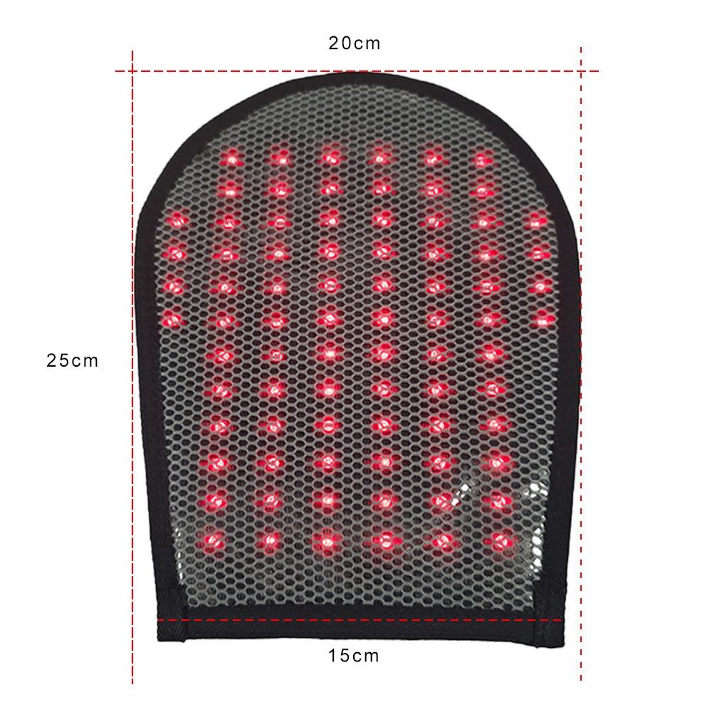 Red Light Therapy Gloves 660nm 850nm – Rechargeable Hand Device Light Therapy Gloves Qst