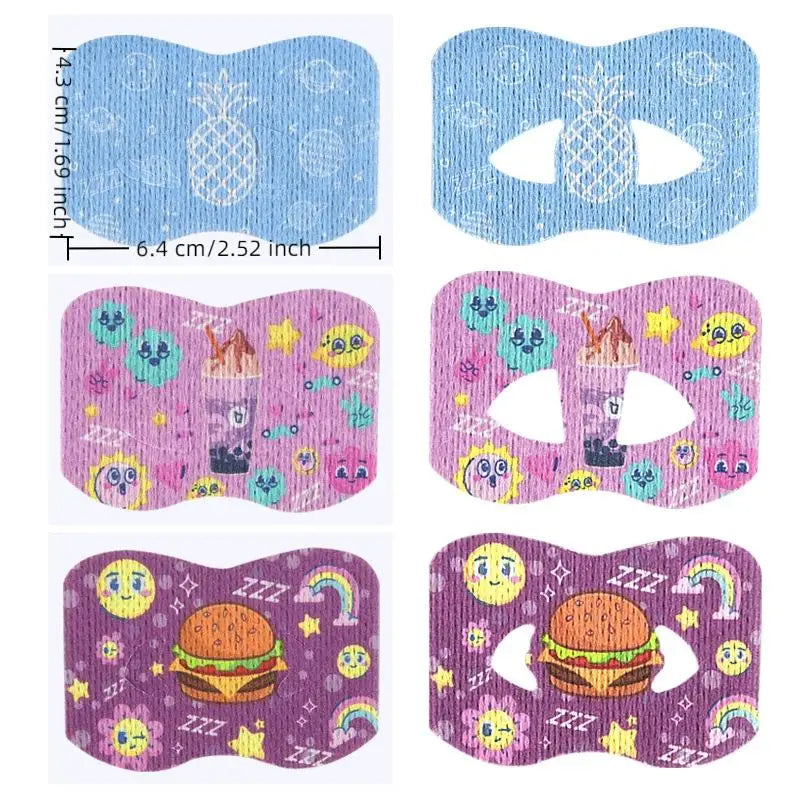 Mouth Closure Sleep Tape – Nasal Breathing Support, 20 Pcs Sleep Mouth Tape Qme