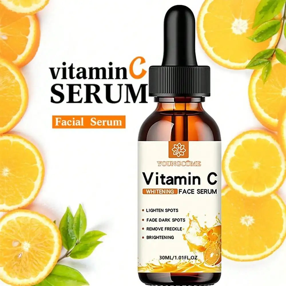YOUNGCOME Vitamin C Serum with Hyaluronic Acid 30ml Facial Serum Qst