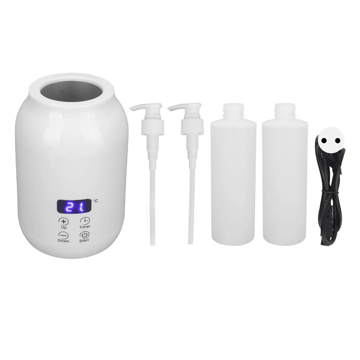 Massage Oil Bottle Heater – LED Display & Touch Control Massage Oil Warmer Qme EU
