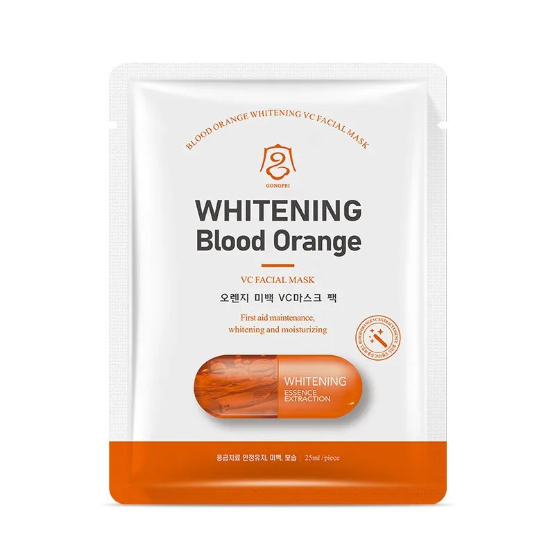 Whitening Sheet Mask – Deep Hydrating Brightening Face Mask Brightening Sheet Mask Qst VC