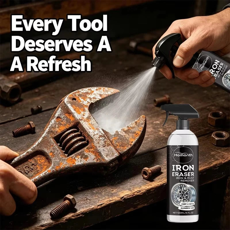 Rust Remover Spray for Car Wheels & Metal – 120ml Car Rust Remover Spray Qst