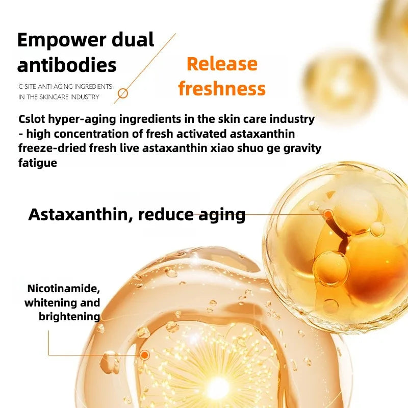 Astaxanthin Freeze-Dried Powder Serum – Firming & Hydrating Face Serum Qst