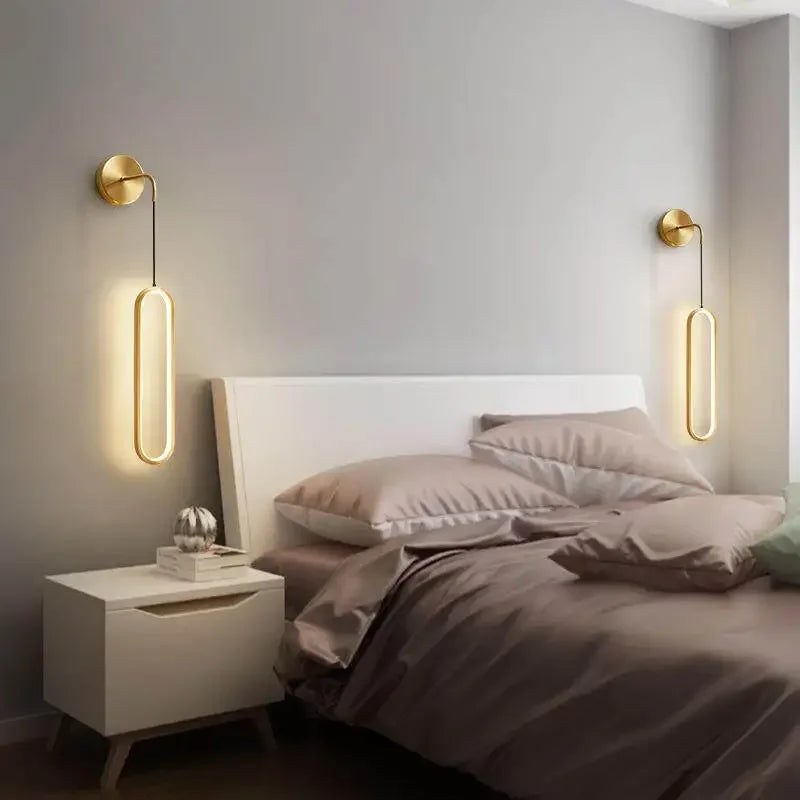 Modern LED Wall Lamp for Living Room, Bedroom & Dining LED Wall Sconce Qme