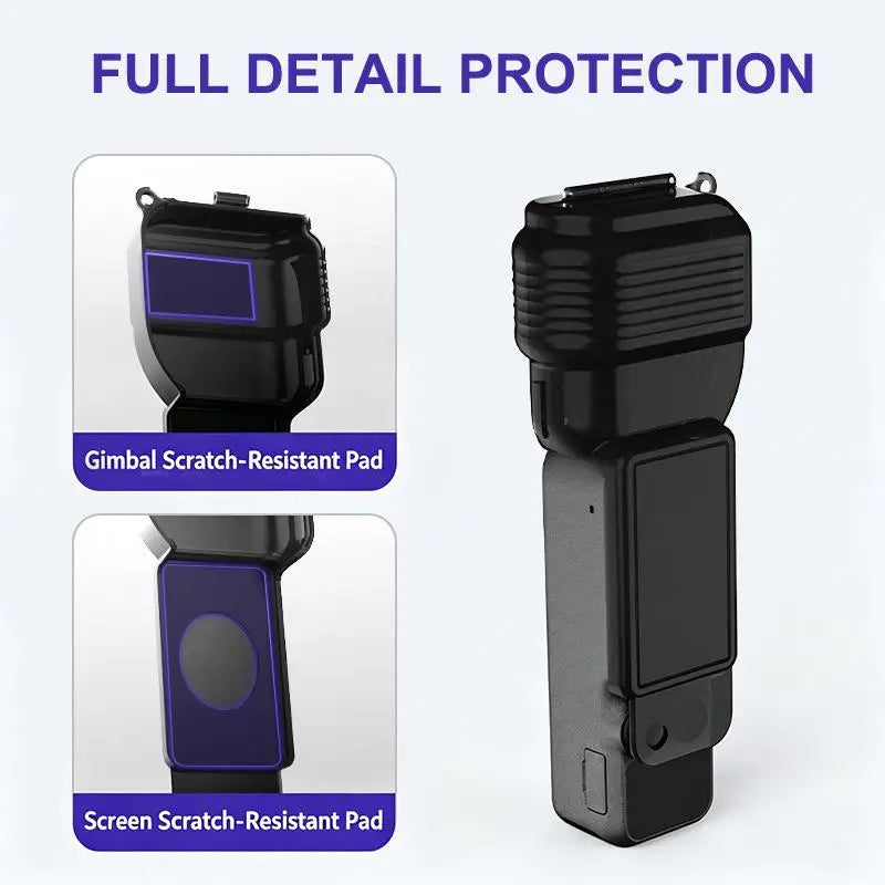 DJI Osmo Pocket 4 Shockproof Protective Case | Scratch Resistant Camera Protective Case Qme