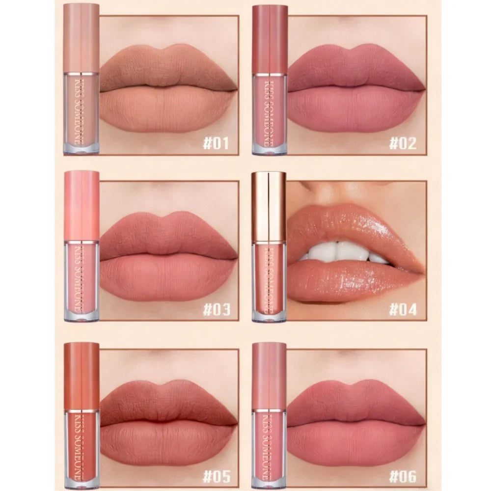 Petansy Matte Liquid Lipstick Set – Waterproof Long-Lasting Lip Gloss Liquid Lipstick Set Qme