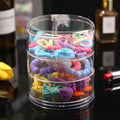 Rotating Jewelry Storage Box – Earring & Bracelet Organizer Jewelry Storage Box Qme 3 layers