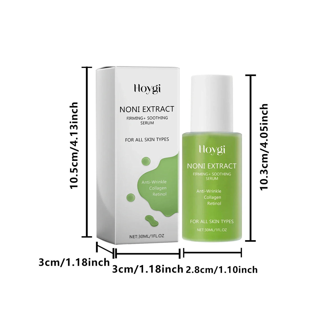 Retinol Serum with Noni Fruit Essence – Brightening & Plumping Facial Serum Qme