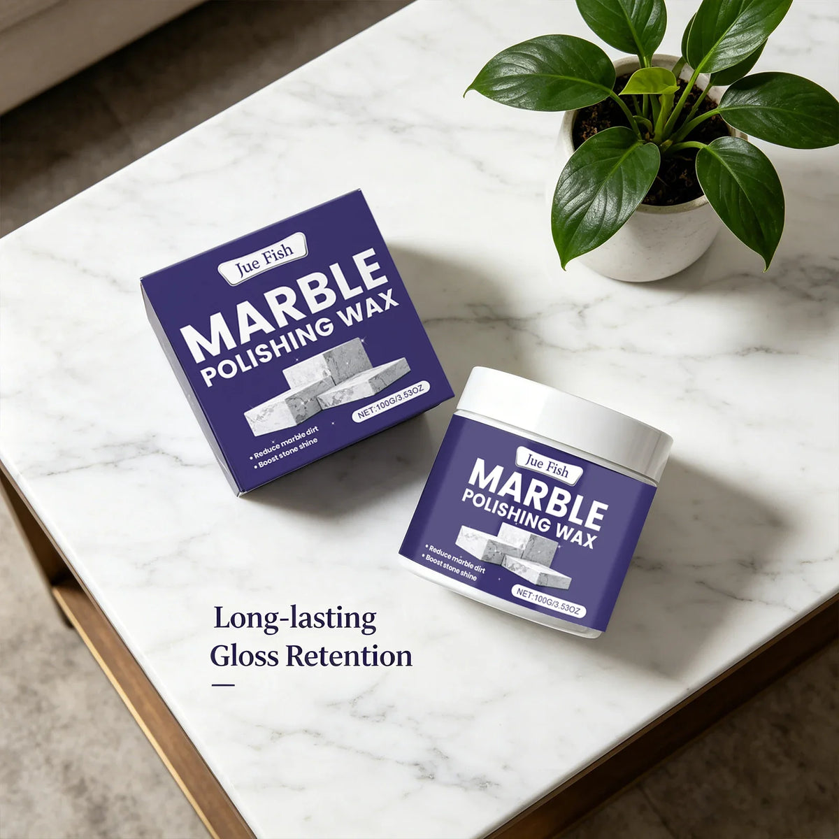 Marble Polishing Wax – Clean, Shine & Protect Stone Surfaces Marble Polishing Wax Qme