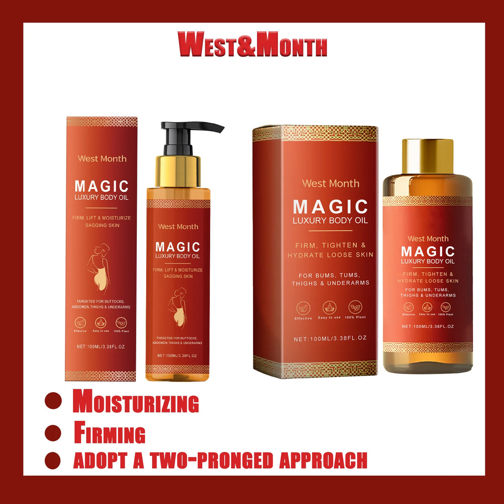 WESTMONTH Magic Luxury Body Oil – Firming & Moisturizing Body Nourishing Oil Qst