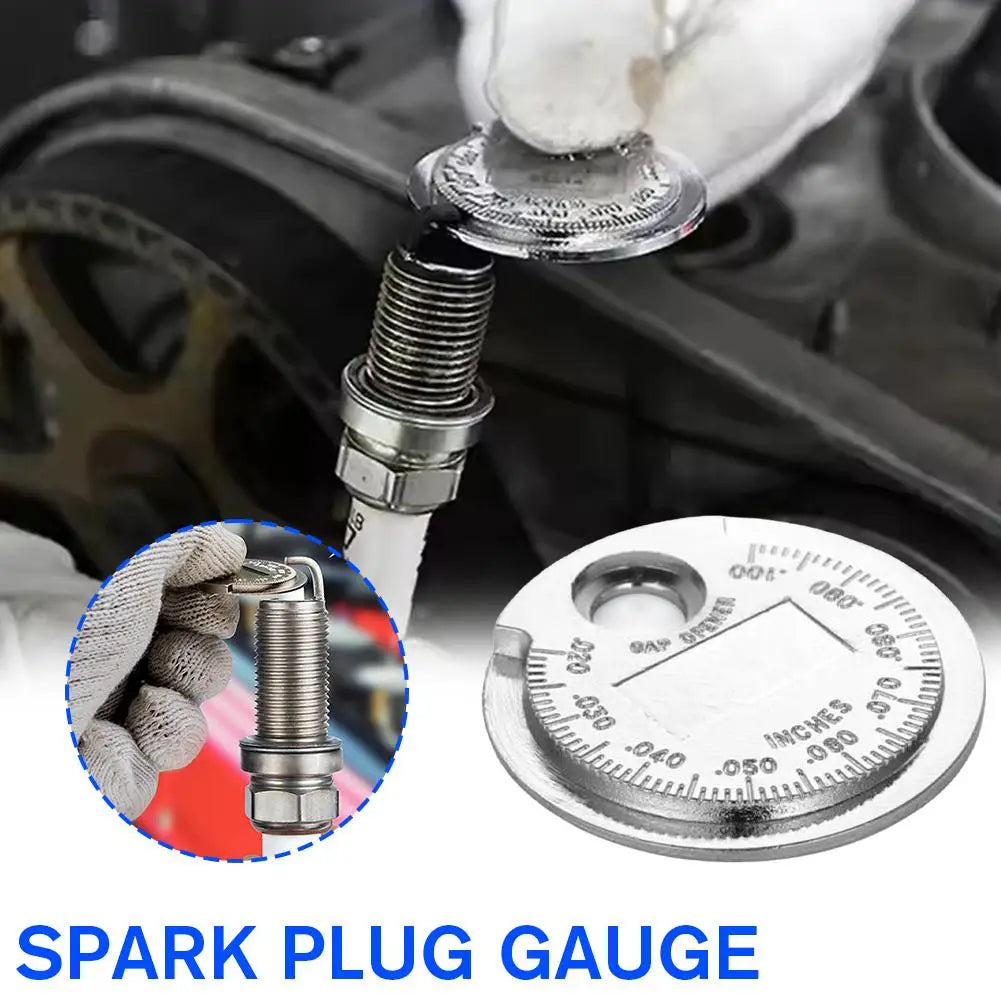Spark Plug Gap Gauge Tool – Nickel Alloy Coin Gapper Spark Plug Gap Gauge Qme