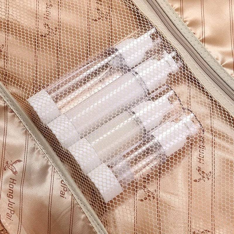 Clear Airless Pump Bottles Refillable Vacuum Travel Set Travel Pump Bottles Qme