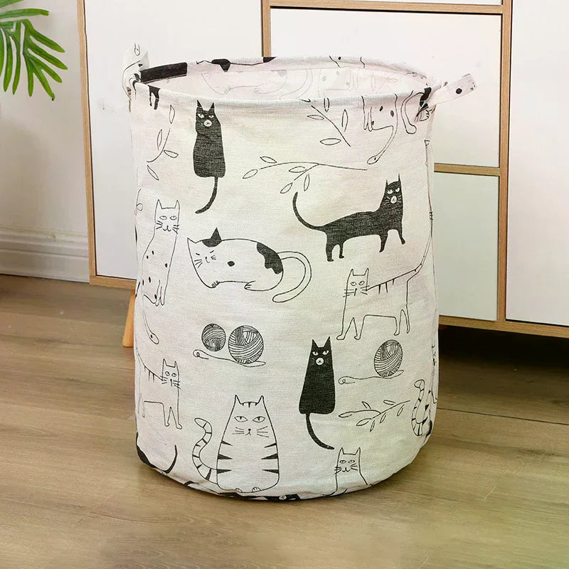 Foldable Laundry Basket – Plastic Clothes Storage Bucket Foldable Laundry Basket Qme