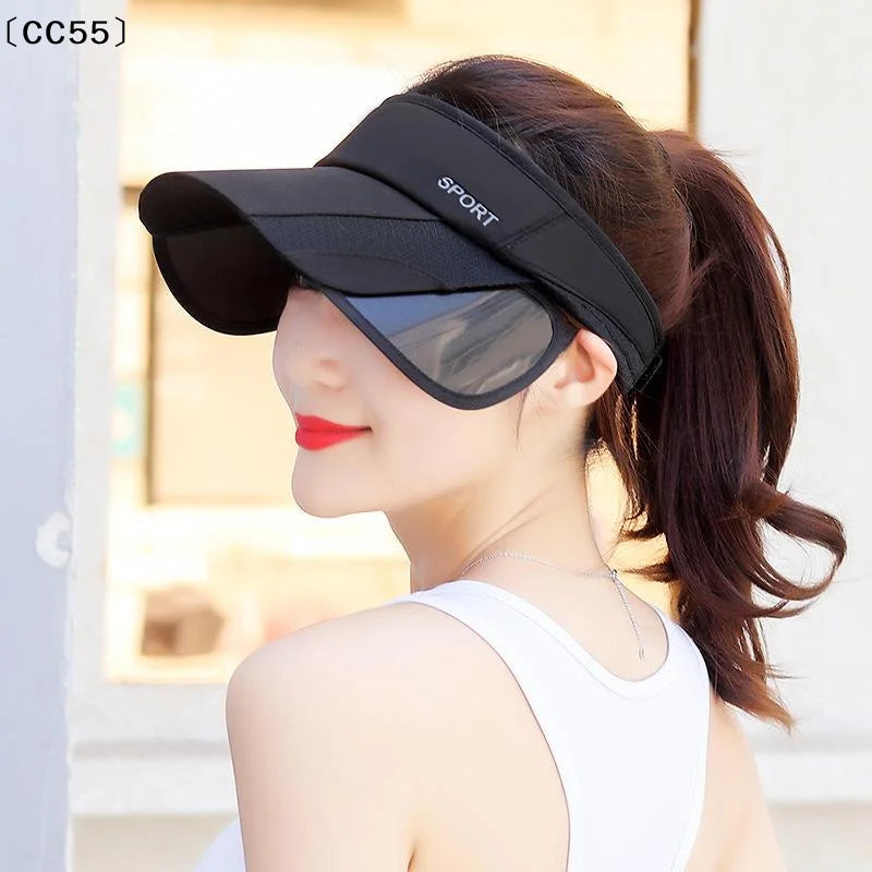 Women's Foldable UV Sun Hat – Outdoor Sports & Cycling Cap Outdoor Sun Hat Qst
