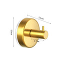 Brushed Nickel Towel Hook 304 Stainless Steel Bathroom Hanger Bathroom Towel Hook Qme A9