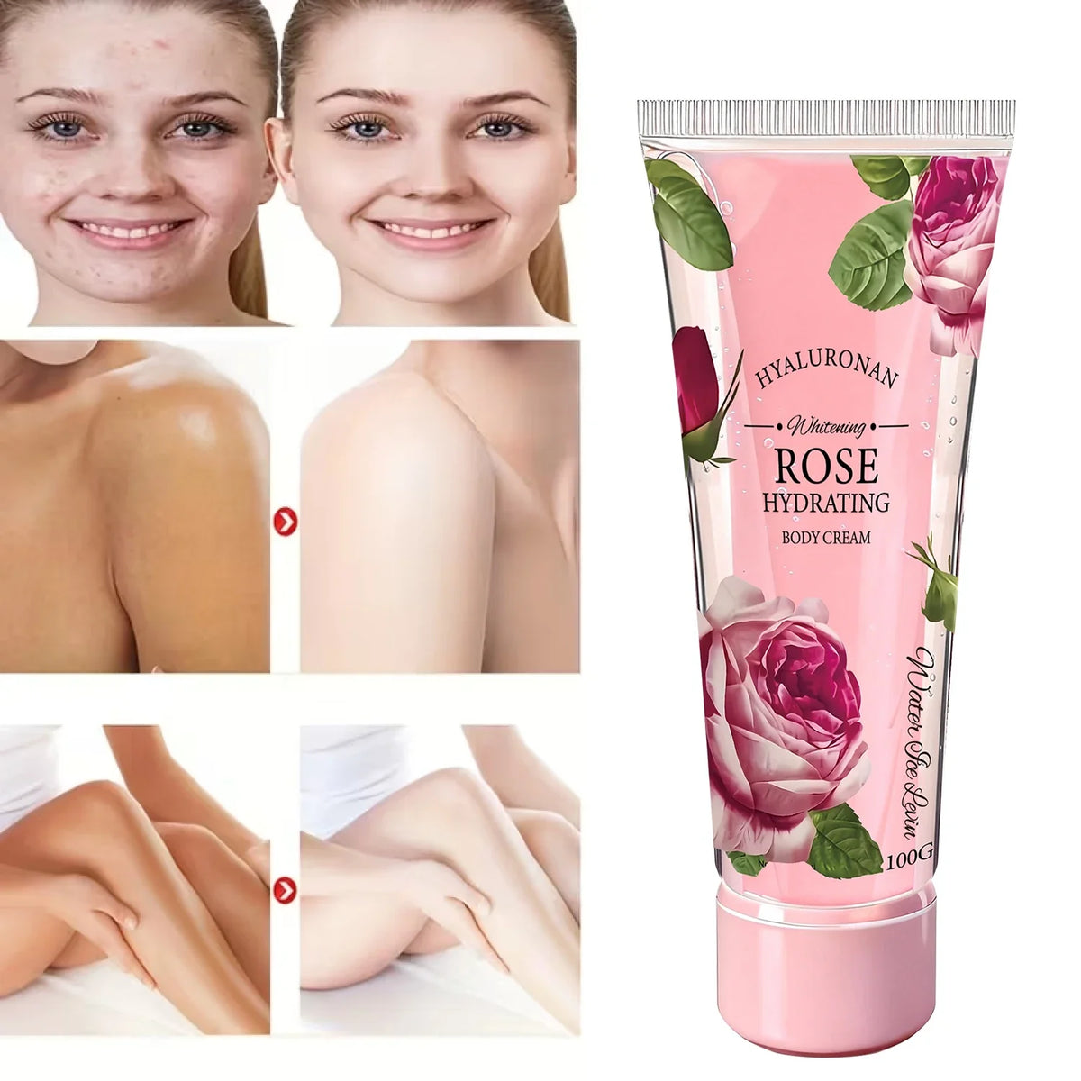 Niacinamide Centella Body Cream – Deep Moisture & Firming Body Moisturizer Cream Qme