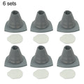Eureka Vacuum Filter Replacement NES215A NES210 N0101 N0102 2-Pack Vacuum Filter Replacement Qme 6 PACK