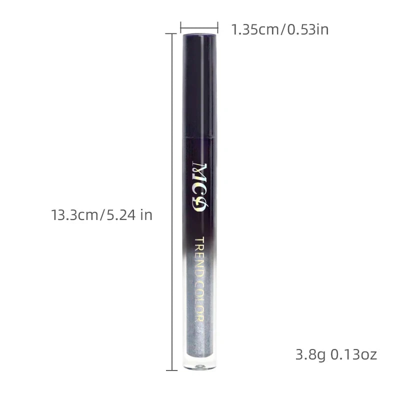 13-Shade Waterproof Liquid Eyeshadow Palette | Long-Lasting Glitter Liquid Eyeshadow Palette Qme