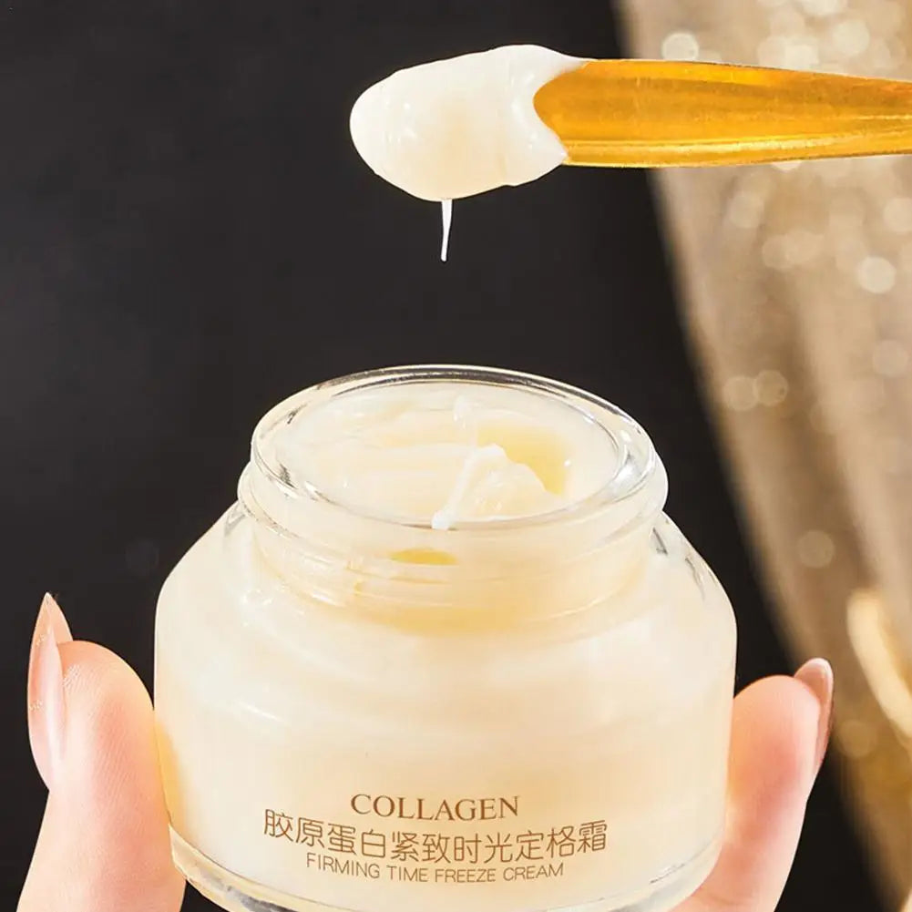 Collagen Face Cream – Lifting, Firming & Illuminating Moisturizer Collagen Face Cream Qme