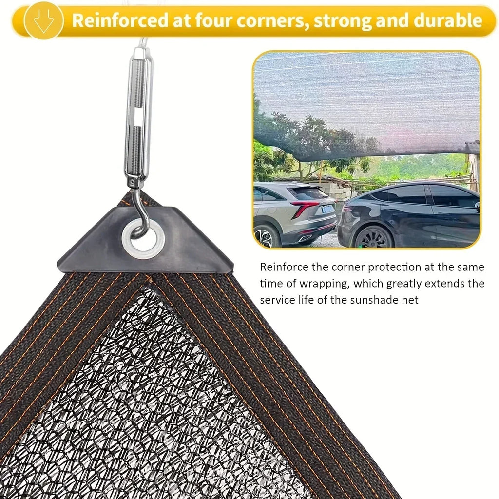 HDPE Sunshade Net 30–90% UV Block for Garden & Greenhouse Garden Shade Netting Qme