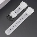 TPU Sport Watch Band for Casio DW-5600 DW5000 GA2100 Casioak Watch Band Qme Transparent B