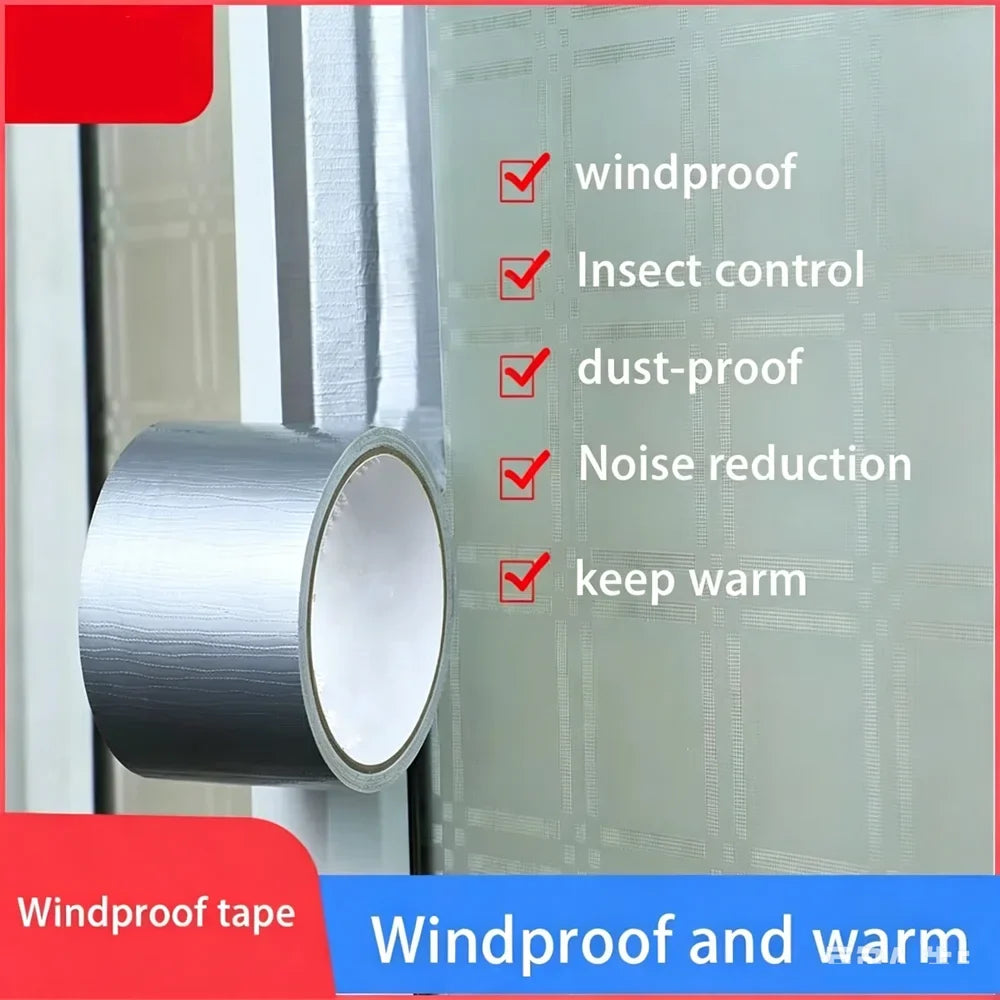 Heavy Duty Waterproof Silver Cloth Duct Tape – Carpet Binding Cloth Duct Tape Qme