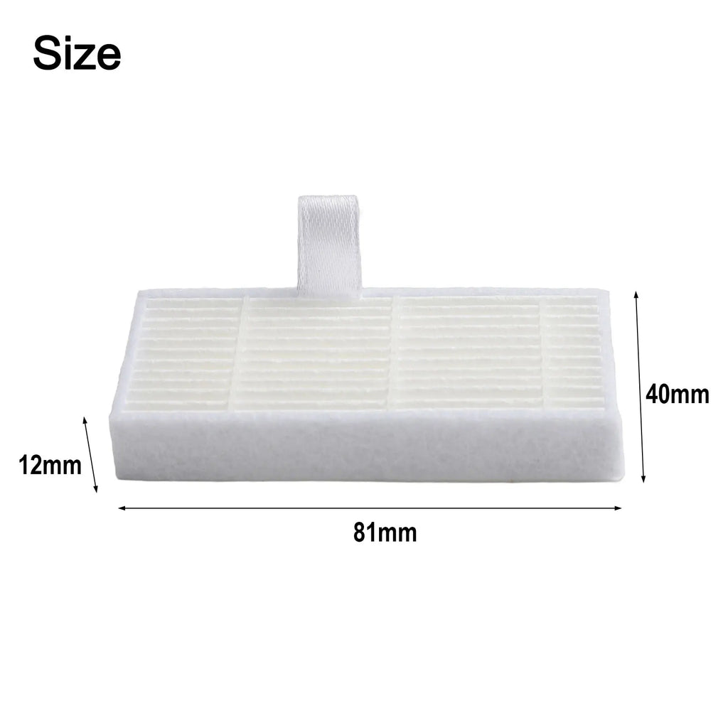 4-Pack Filters for Cecotec Conga 999 Robot Vacuum Replacement Vacuum Filter Replacement Qme