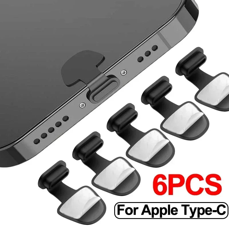 USB Type-C & iPhone Dust Plugs | Charging Port Protectors Port Dust Plugs Qme