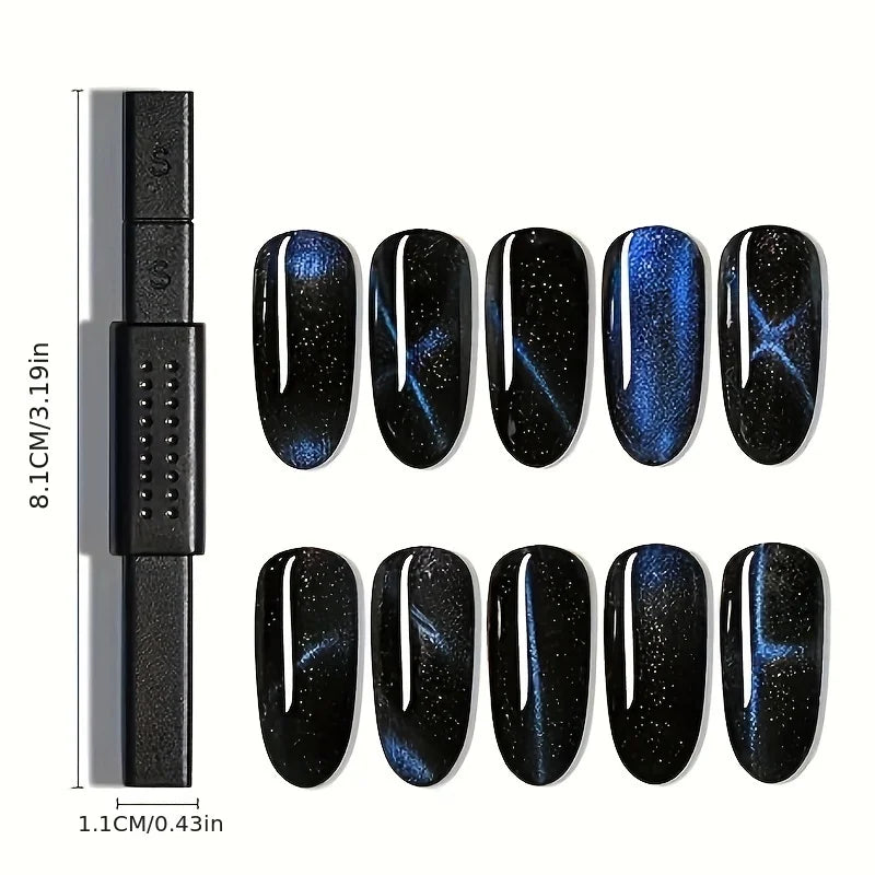 Cat Eye Nail Magnet Set – Nail Art Tool & Supplies | Qme Nail Art Magnet Tool Qme