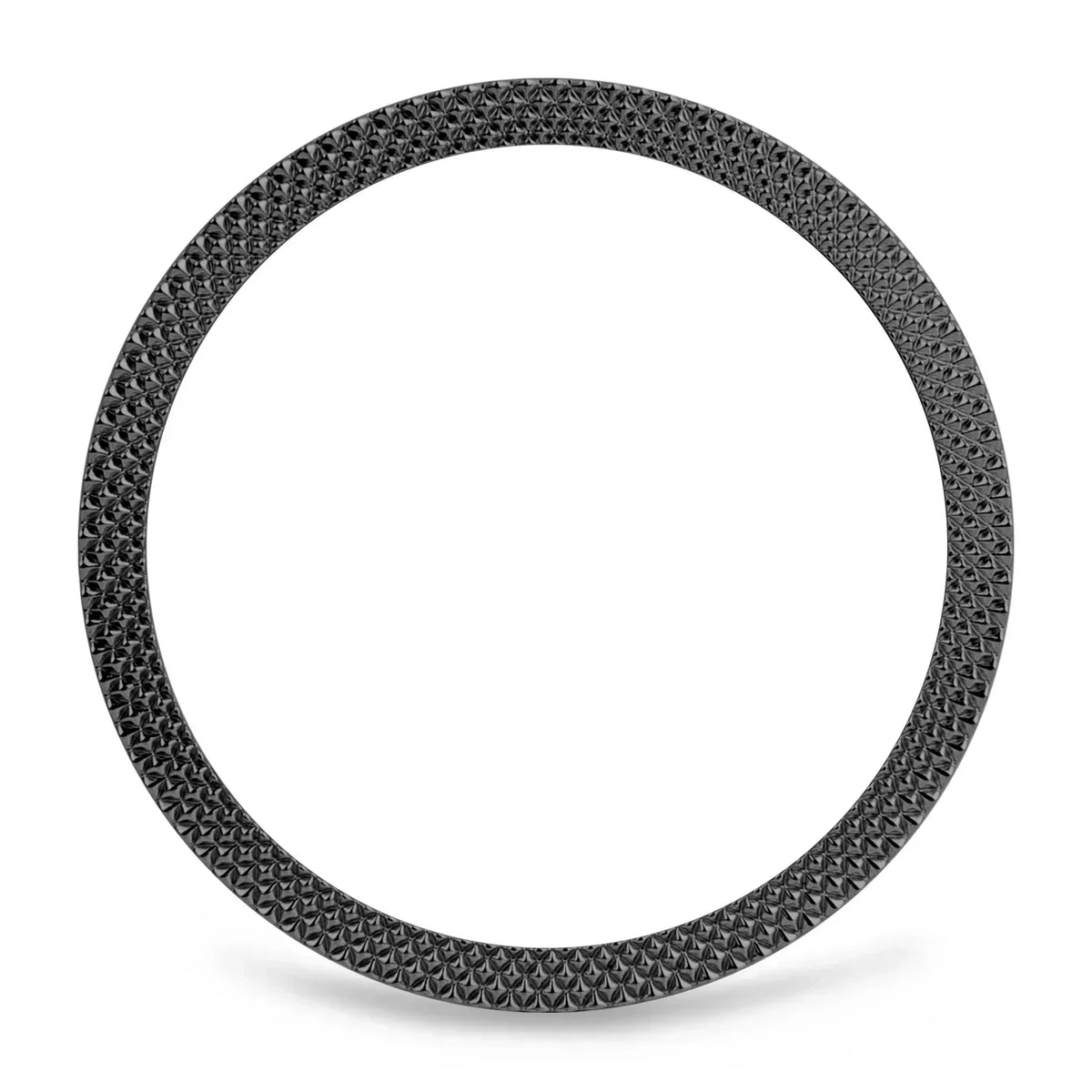 Metal Bezel Ring for Samsung Galaxy Watch 7 6 5 4 Classic Cover Watch Bezel Cover Qme Black Rhombus Watch4 Classic 42mm