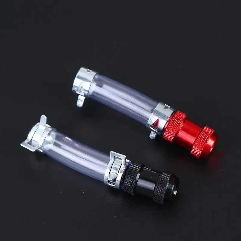 Universal Motorcycle Air Filter Drain Tube CNC Alloy Plug Motorcycle Air Filter Plug Qme