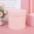 Round Preserved Flower Box 12x12cm – Wedding & Party Gift Preserved Flower Box Qme A2
