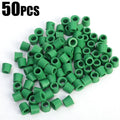 AC Manifold 1/4" Charging Hose Valve Gasket O-Ring Kit AC Seal Repair Kit Qme 50pcs