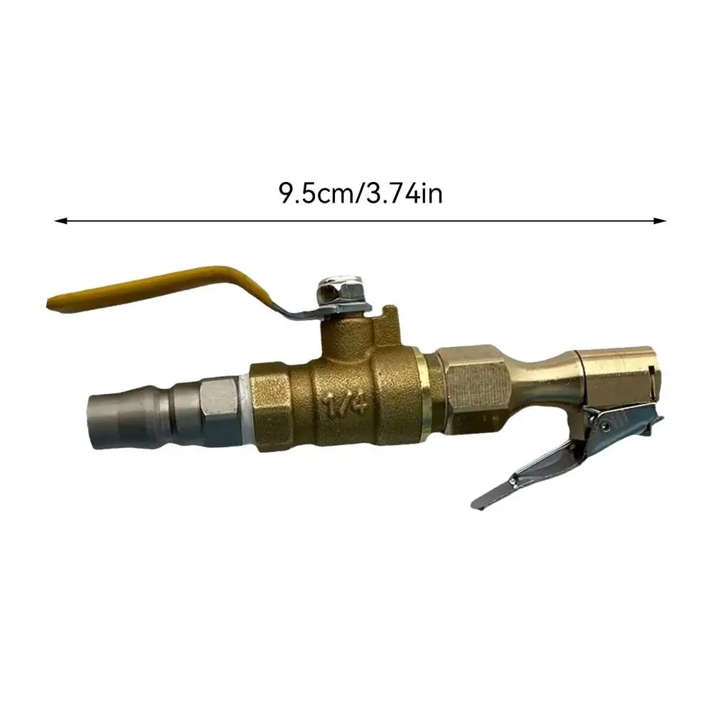 Lock-On Tire Inflator Chuck Nozzle | Air Compressor Adapter Tire Inflator Chuck Qst random color